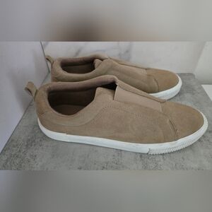 Splendid Vivian Suede Slip-On Sneaker in Warm Sand Size 11M